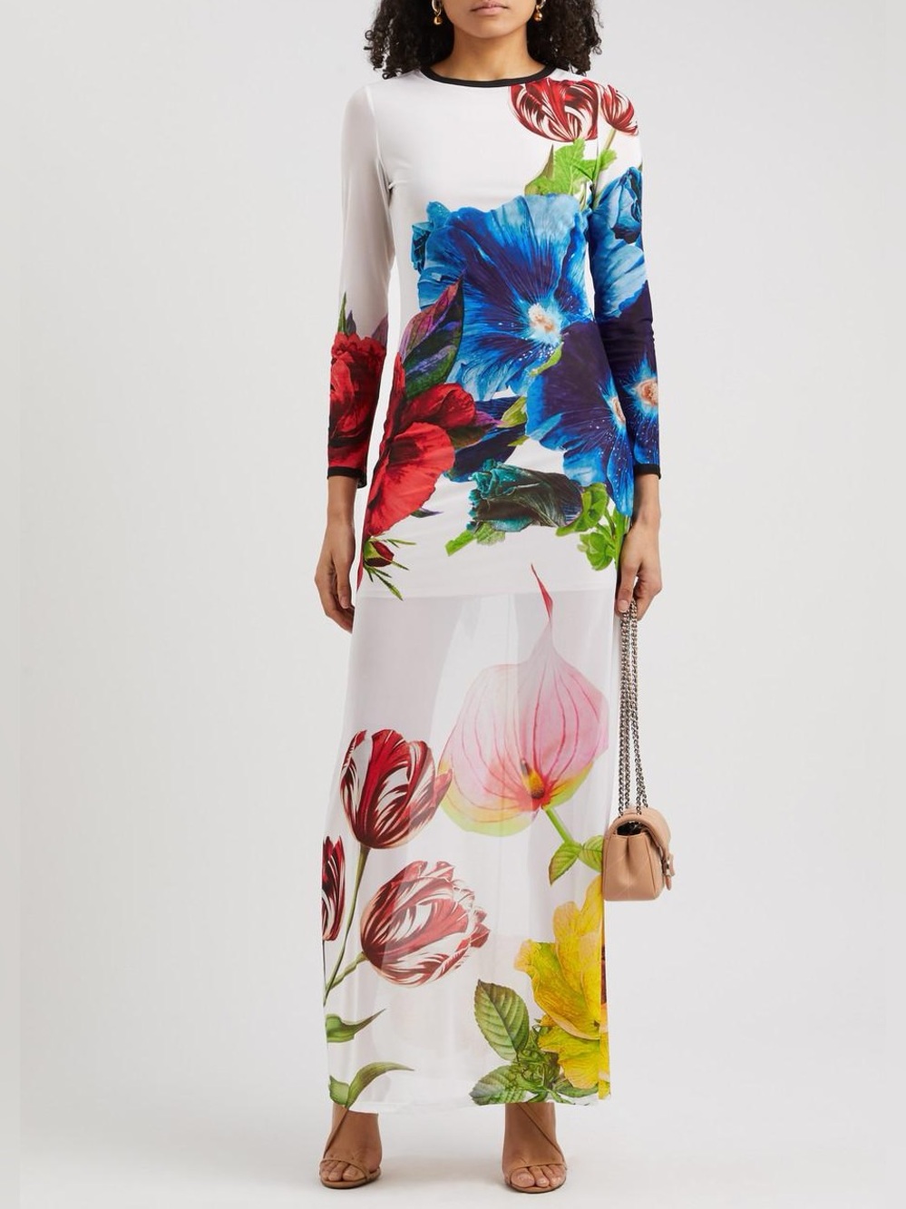 NWT Alice and Olivia Delora Maxi Dress
